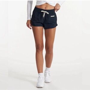 Vuori Shades Of Blue Pattern Clementine Shorts With Pocket